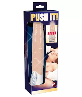 Push It Saber Vibrating Dildo - 11 Inch