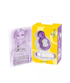 Sweet Smile Loop Vibrating Cock Ring