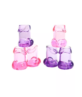 Bachelorette Party Pecker Shot Glasses Asst Colors