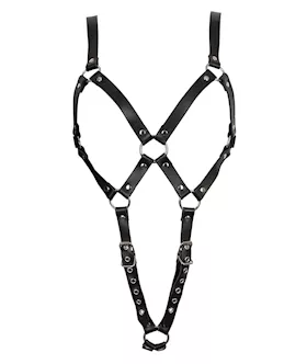 Leather Strap Body Harness