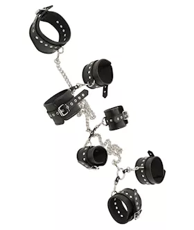 Leather Bondage Set 