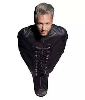 Leather Bondage Sleeping Bag