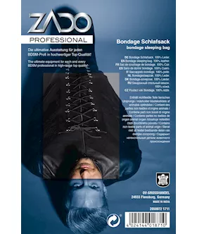 Leather Bondage Sleeping Bag