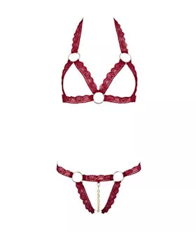 Cottelli Collection Sunrise Open Cupped Lingerie