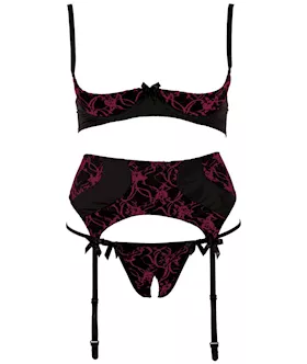 Sally Shelf Bra Set 