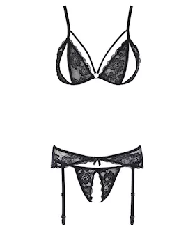 Lace Suspender Set