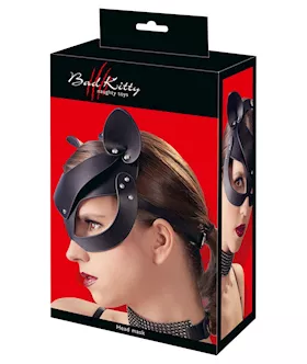 Cat Mask With Rhinestones