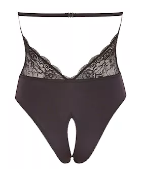 Lacey Crotchless Bodystocking 