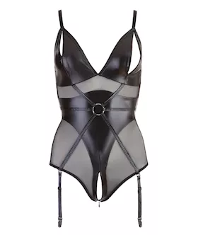 Wetlook Bondage Ring Bodysuit