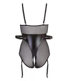 Wetlook Bondage Ring Bodysuit