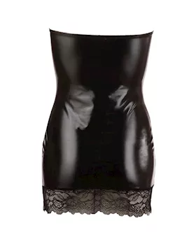 Wetlook Halterneck Mini Dress
