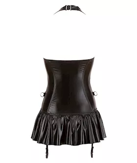 Bust-free Dress With Arm Cuffs