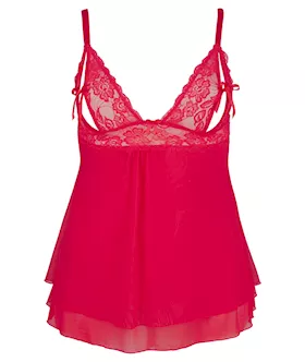 Babydoll With Slit Cups