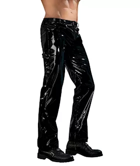 Troy Mens Vinyl Trousers