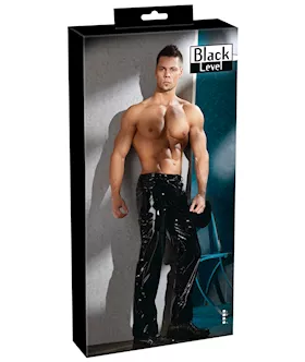 Troy Mens Vinyl Trousers 