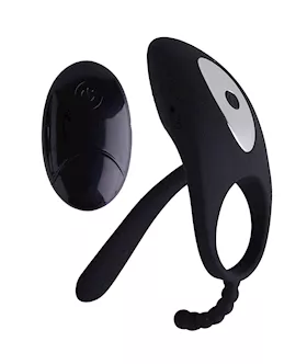 Magic Tongue Remote controlled Couples Cock Ring Vibrator