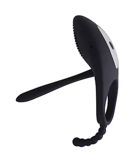 Magic Tongue Remote Controlled Couples Cock Ring Vibrator