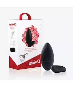 My Secret Remote Control Vibrating Panty Set