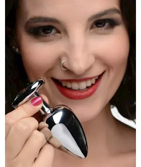 Prism Heart Anal Plug - 3.2 Inch