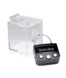 Master Series The Key Holder Deluxe Clear Case With Lock