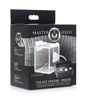 Master Series The Key Holder Deluxe Clear Case With Lock