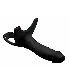 Size Matters Hollow Silicone Dildo Strap-on - 6 Inch