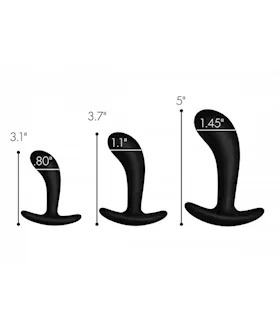 3 Piece Curved Anal Trainer Set