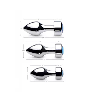 Weighted Base Butt Plug - 4.2 Inch