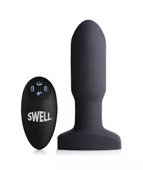 Swell Remote Control Inflatable 10X Vibrating Missile Anal Plug  55 Inch
