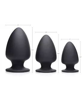 Squeezable Anal Plug - 3.5 Inch