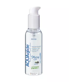 Aquaglide Massage And Glide Liquid - Lemongrass