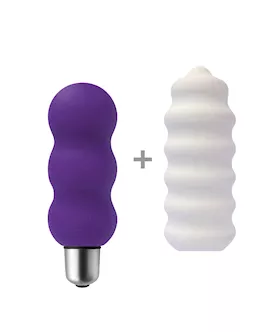 Joystick MicroVibrator Set  Papillon