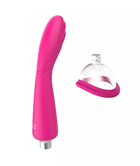 G Spot Vibrator With Pussy Pump 