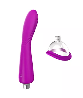 G Spot Vibrator With Pussy Pump 