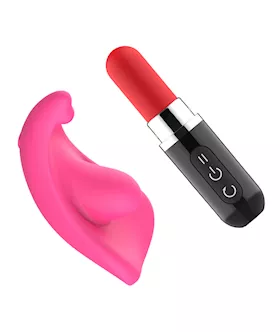 Abby Lipstick Remote Control Wearable Vibrator