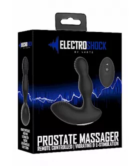 Remote Controlled E-stim Vibrating Prostate Massager 