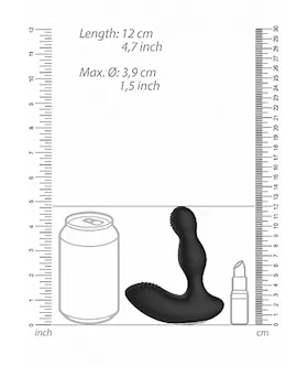 Remote Controlled E-stim Vibrating Prostate Massager 