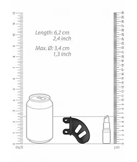 Model 14 Chastity Cage - 2.5 Inch
