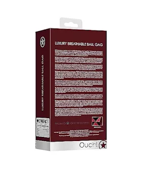 Breathable Luxury Ball Gag
