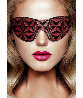 Luxury Eye Mask- Burgundy