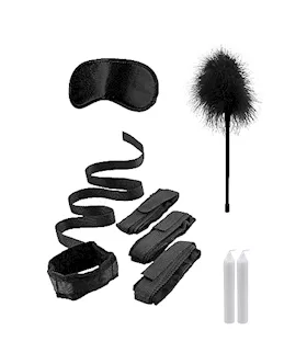 Bed Bindings Restraint Kit- Black