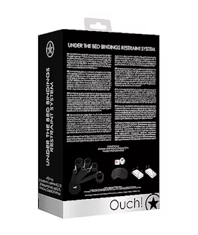 Under The Bed Binding Restraint Kit- Black
