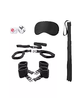 Bed Post Bindings Restraining Kit- Black
