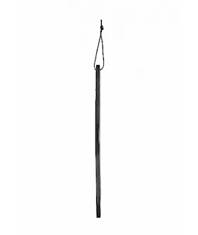 Saddle Leather Paddle With 8 Holes- Black