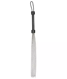 Silver Ball Chain Flogger