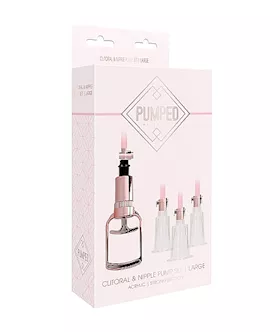 Clitoral And Nipple Pump Set