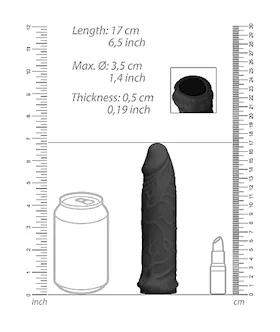 Penis Extender- 17cm Black