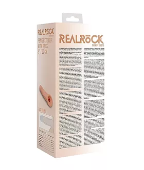 Penis Extender With Rings- 22cm Flesh