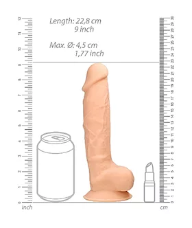 Silicone Dildo With Balls