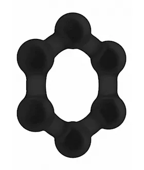 No. 82- Weighted Cock Ring- Black